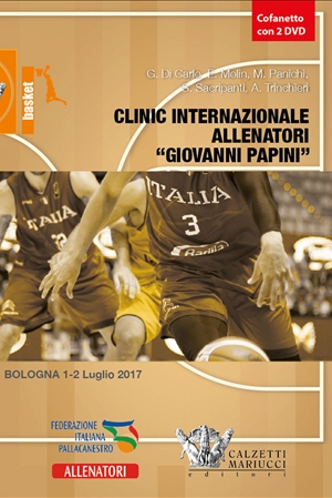 Basket: clinic allenatori Giovanni Papini, Bologna 2017